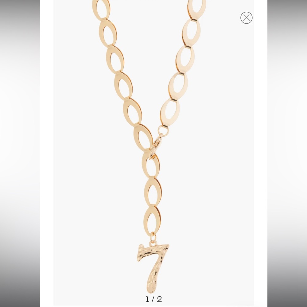 Necklace, gold color 20 in ajustable